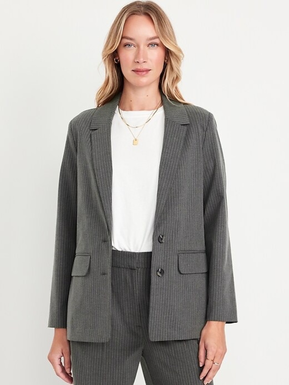 NWT Old Navy relaxed Twill blazer
